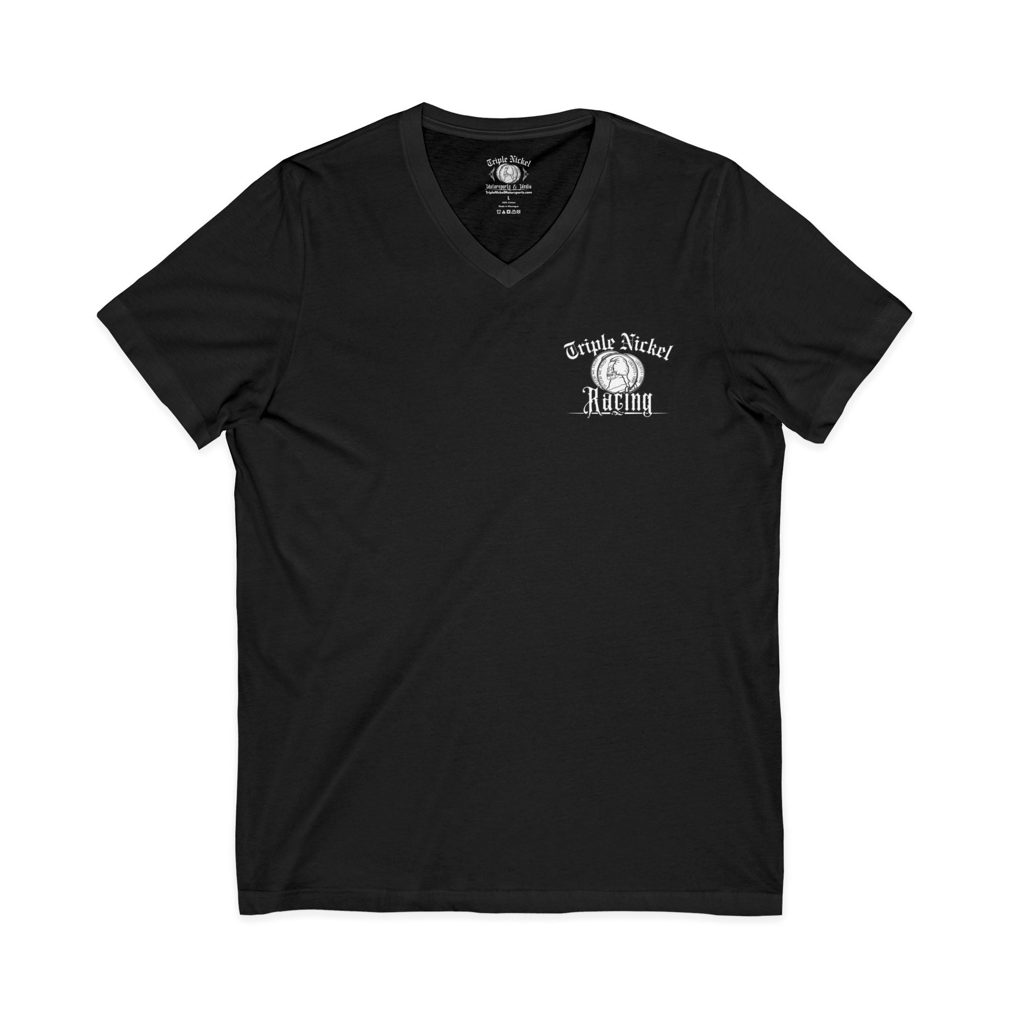 Live Fast Take Chances V-Neck Tee