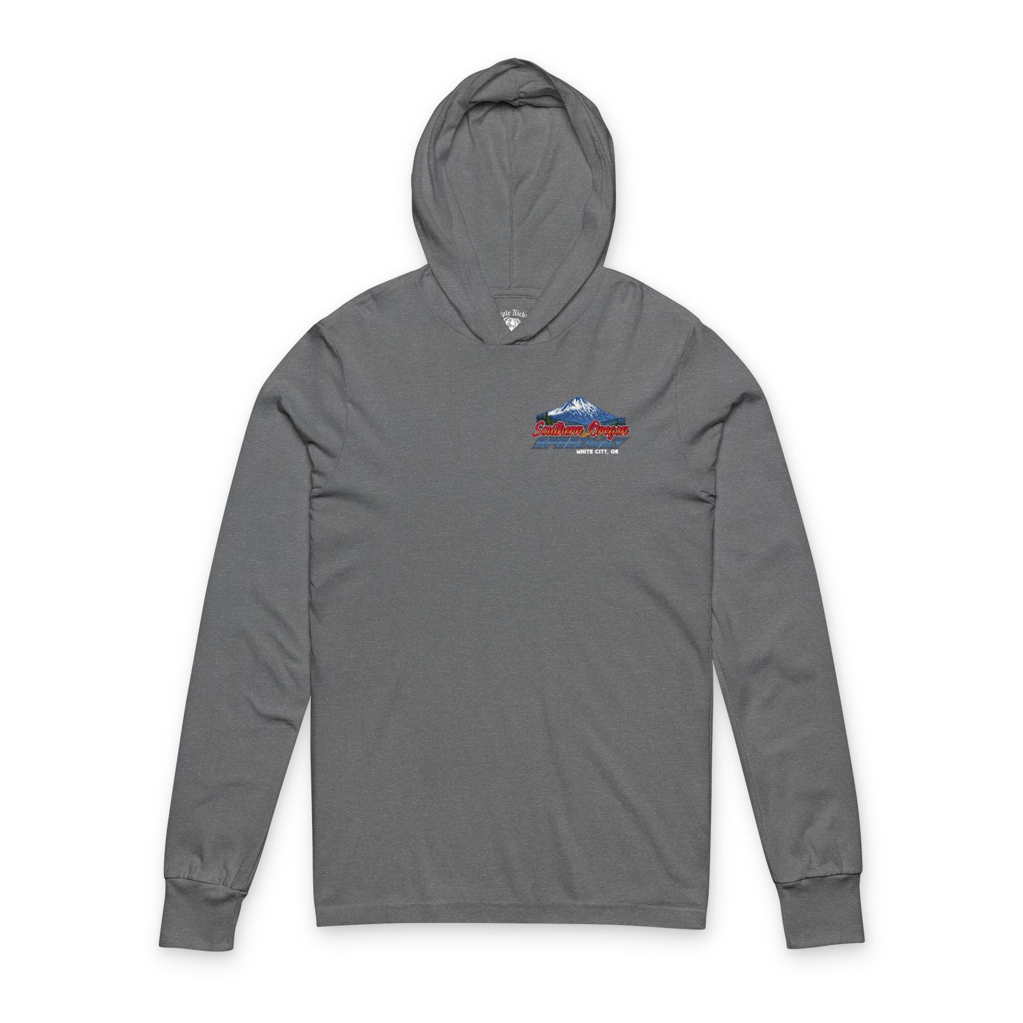 Southern Oregon Speedway Pullover Hoodie — Mountain Off-Road Graphic