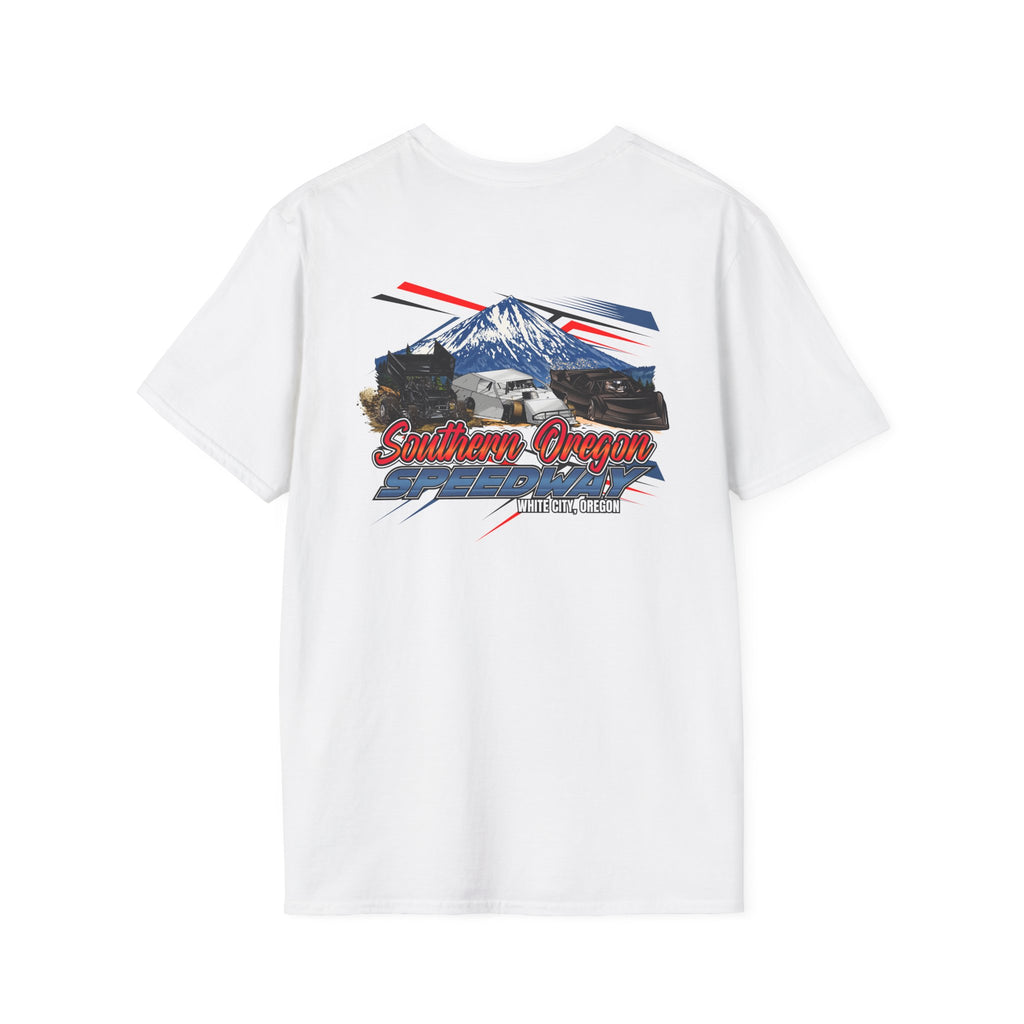 Southern Oregon Speedway T-Shirt — Mount McLaughlin Racing Graphic