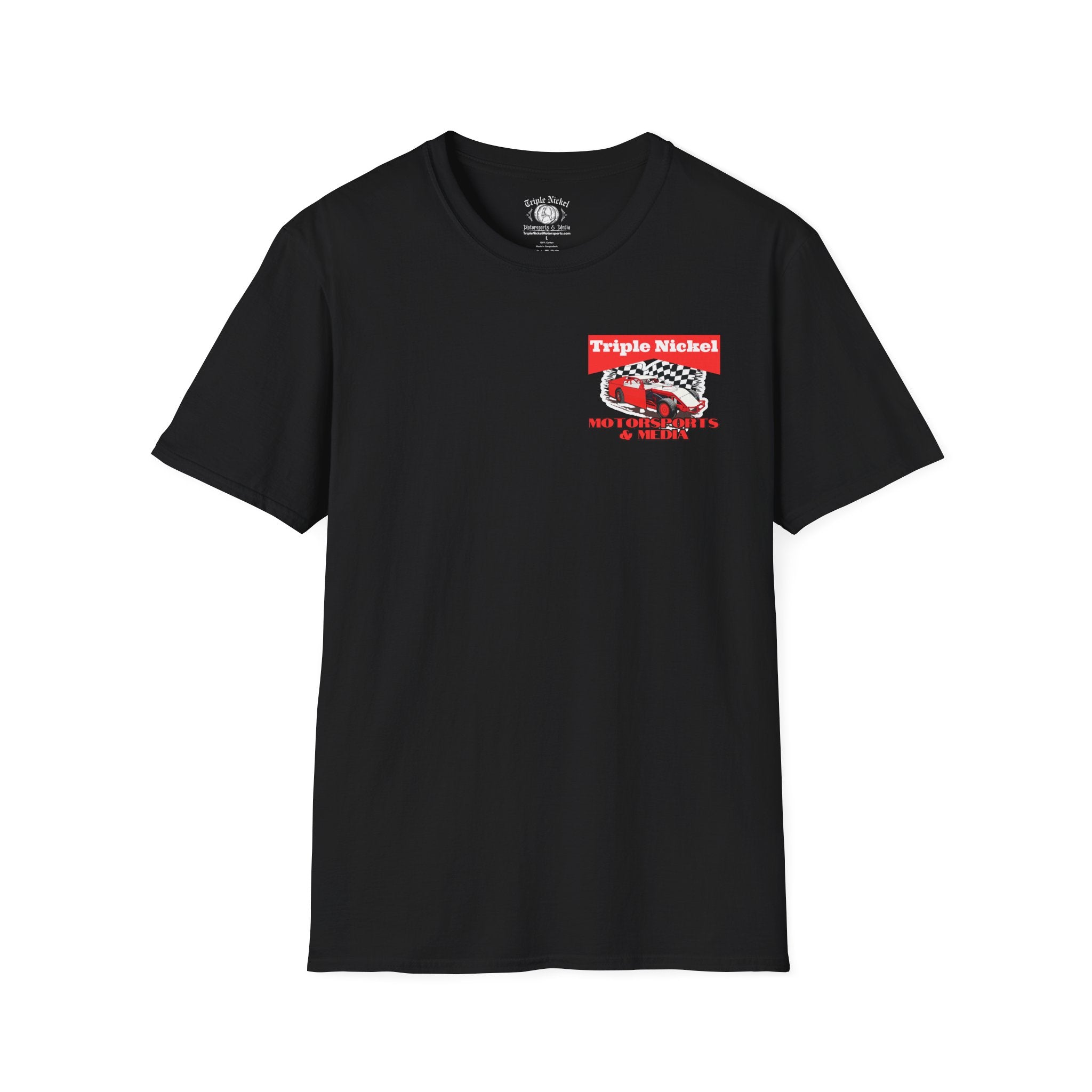 Cowboy up-Hammer down-Vintage Dirt Track Racing-Triple Nickel T Shirt