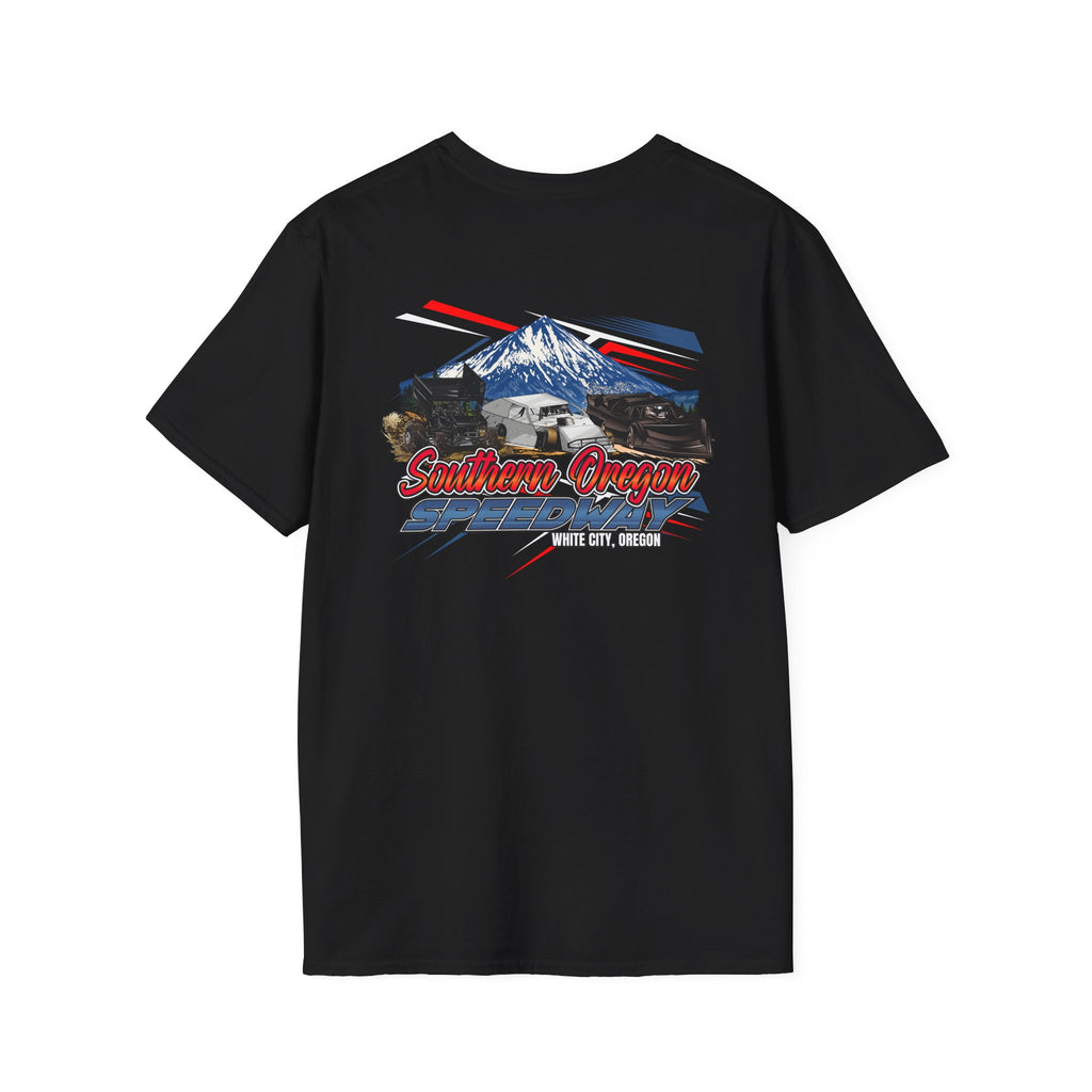 Southern Oregon Speedway T-Shirt — Mount McLaughlin Racing Graphic