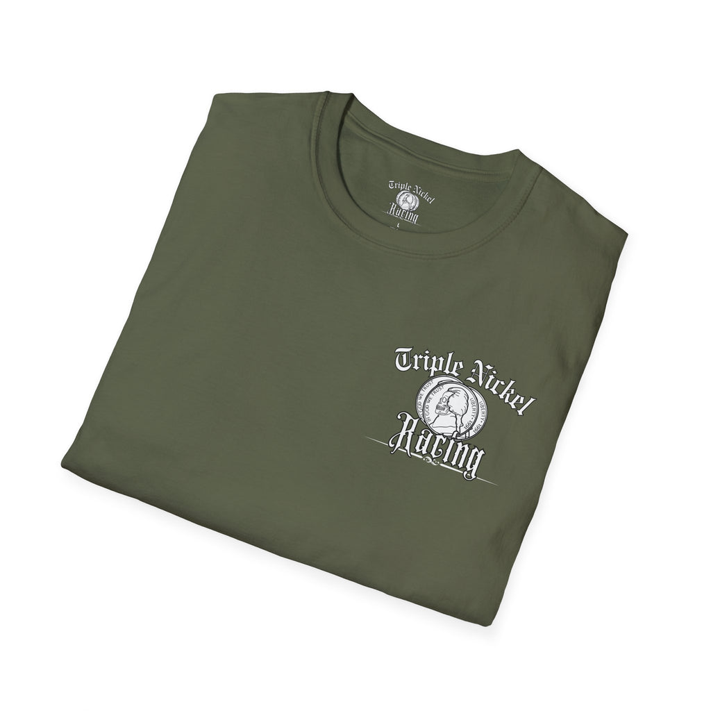 Unisex Softstyle Triple Nickel Racing – Send It Tee | Ideal for Motorsports Fans, Casual Wear, Gifts, Racing Events, and Collectors