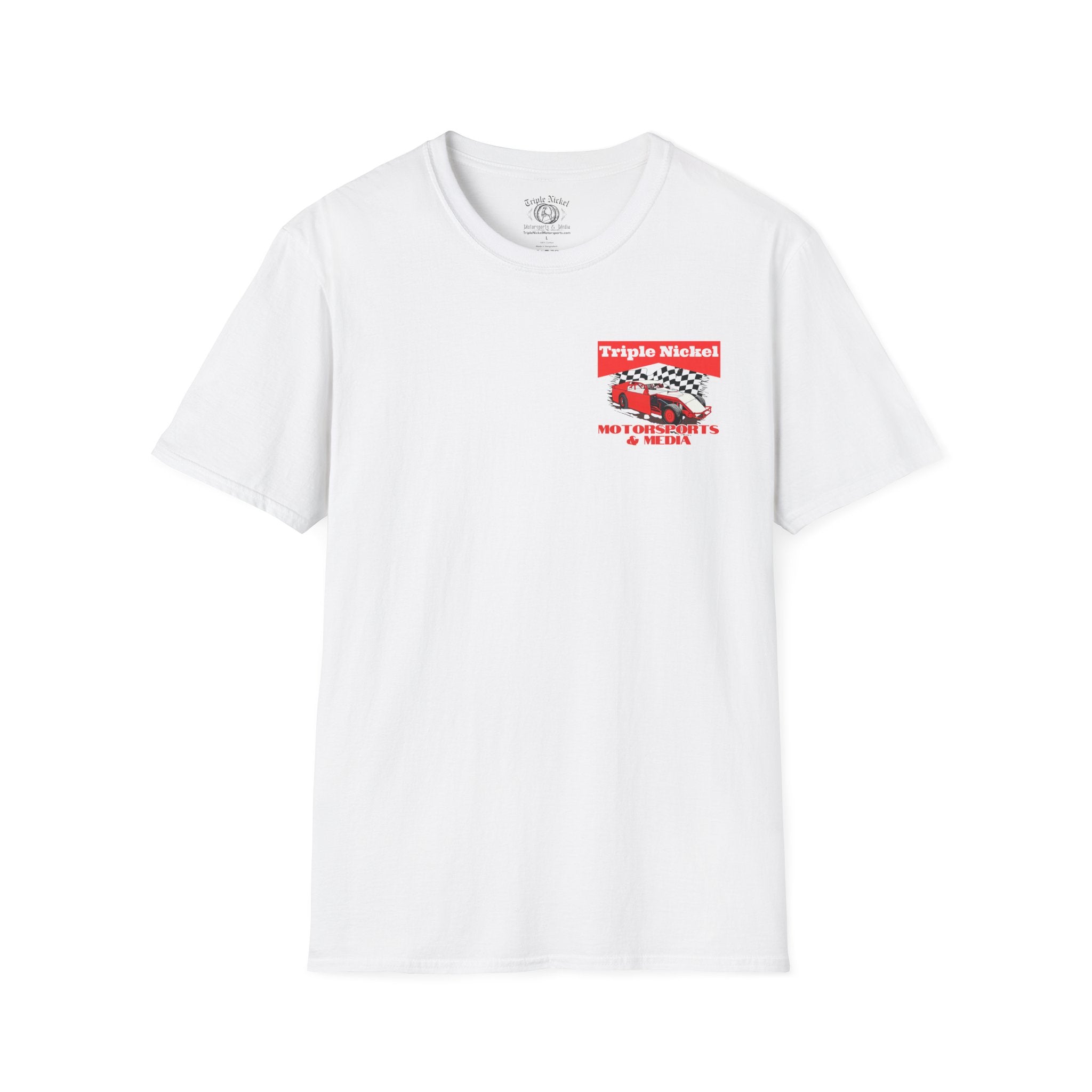 Cowboy up-Hammer down-Vintage Dirt Track Racing-Triple Nickel T Shirt