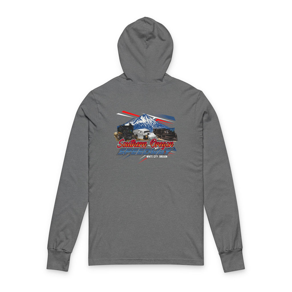 Southern Oregon Speedway Pullover Hoodie — Mountain Off-Road Graphic
