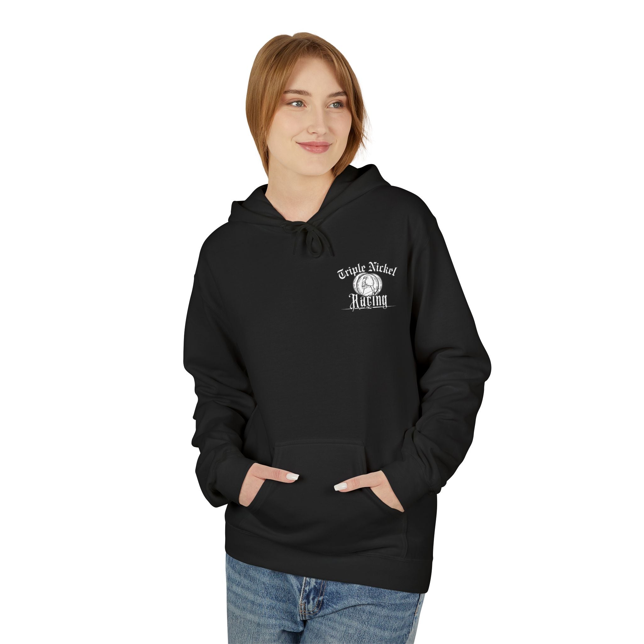 Throttle Down - Unisex Midweight Fleece Hoodie for Cozy Comfort, Great for Casual Days, Holiday Gifting, Athleisure Wear, Relaxation, Unique Design