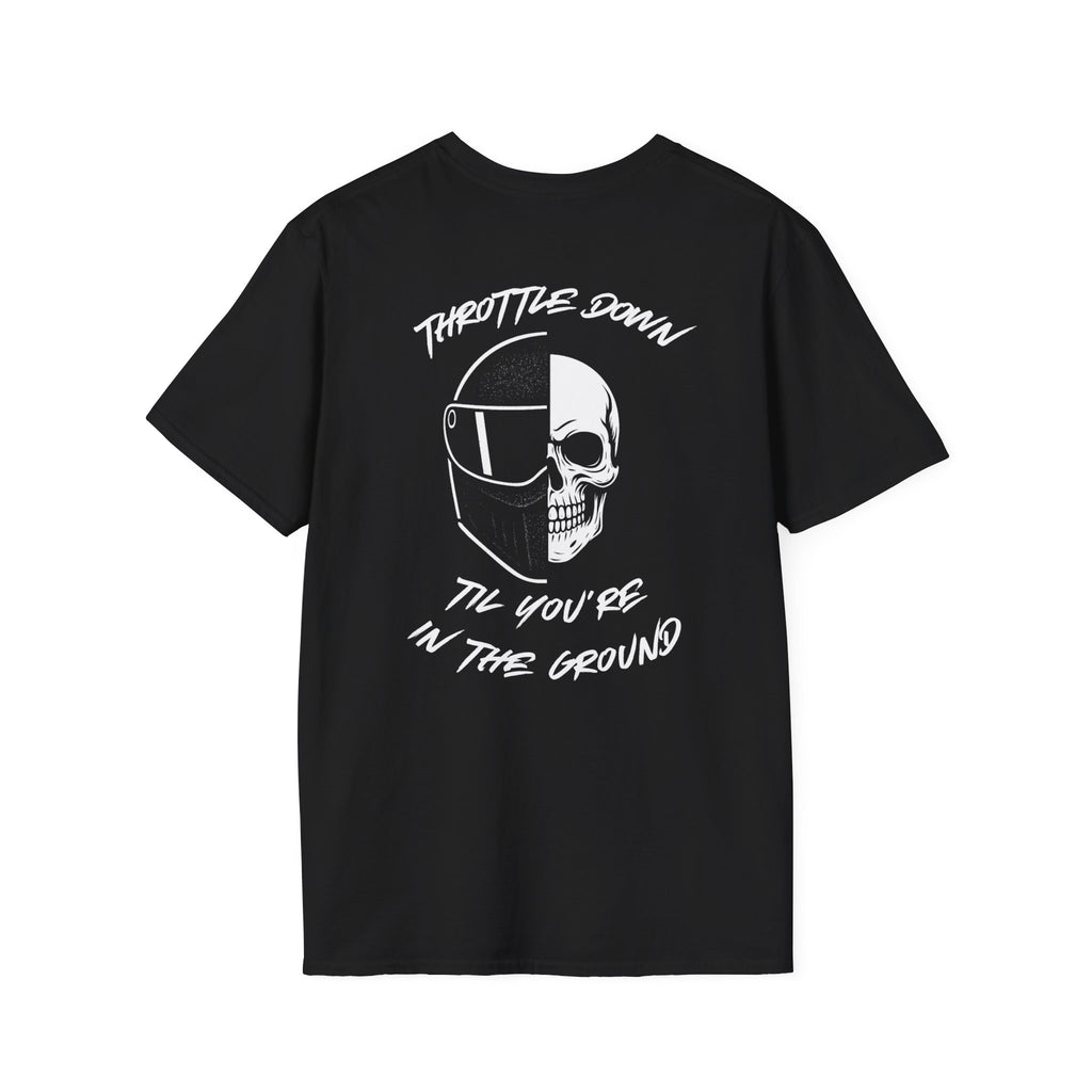 Unisex Softstyle Throttle Down  Tee | Ideal for Motorsports Fans, Casual Wear, Gifts, Racing Events, and Collectors