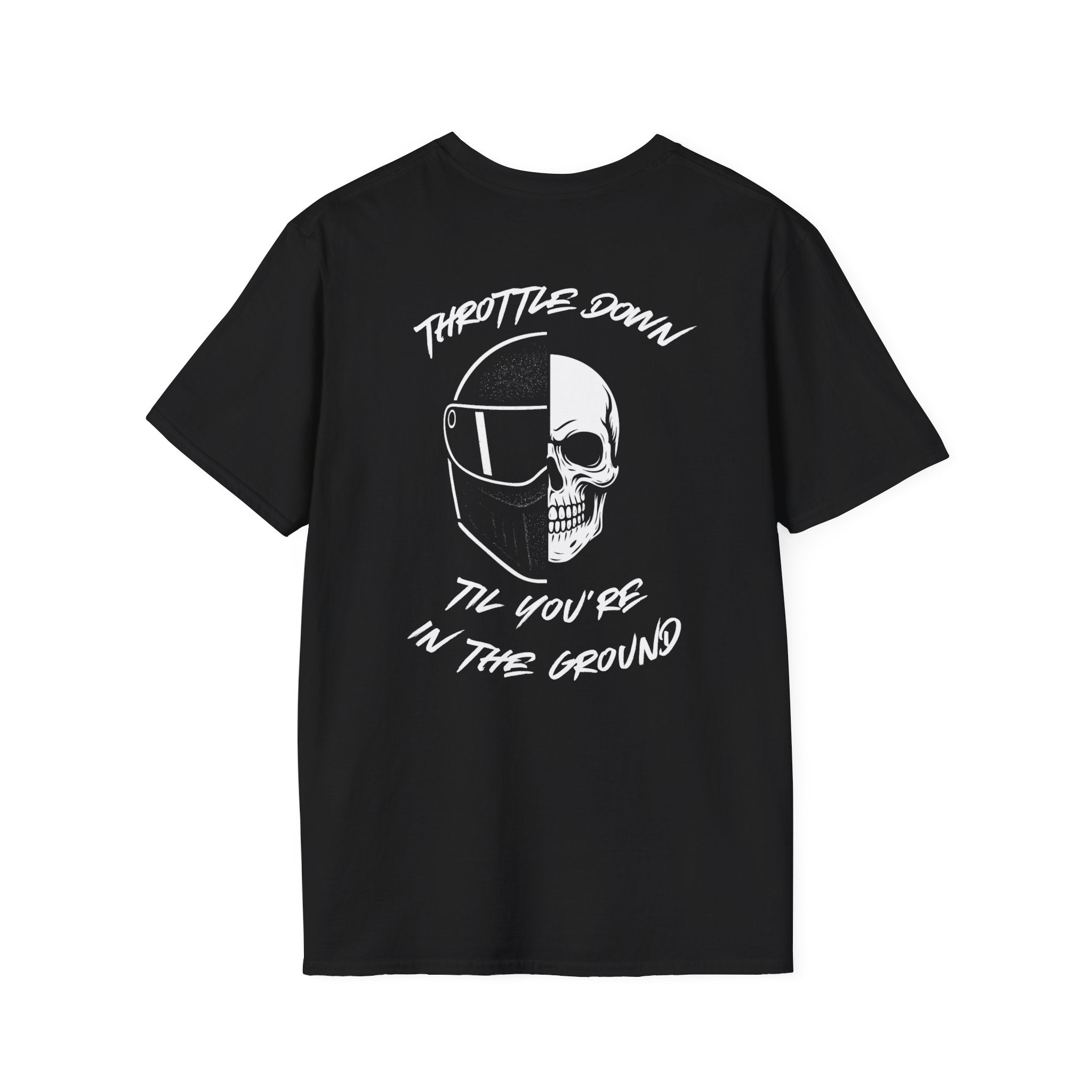 Unisex Softstyle Throttle Down  Tee | Ideal for Motorsports Fans, Casual Wear, Gifts, Racing Events, and Collectors