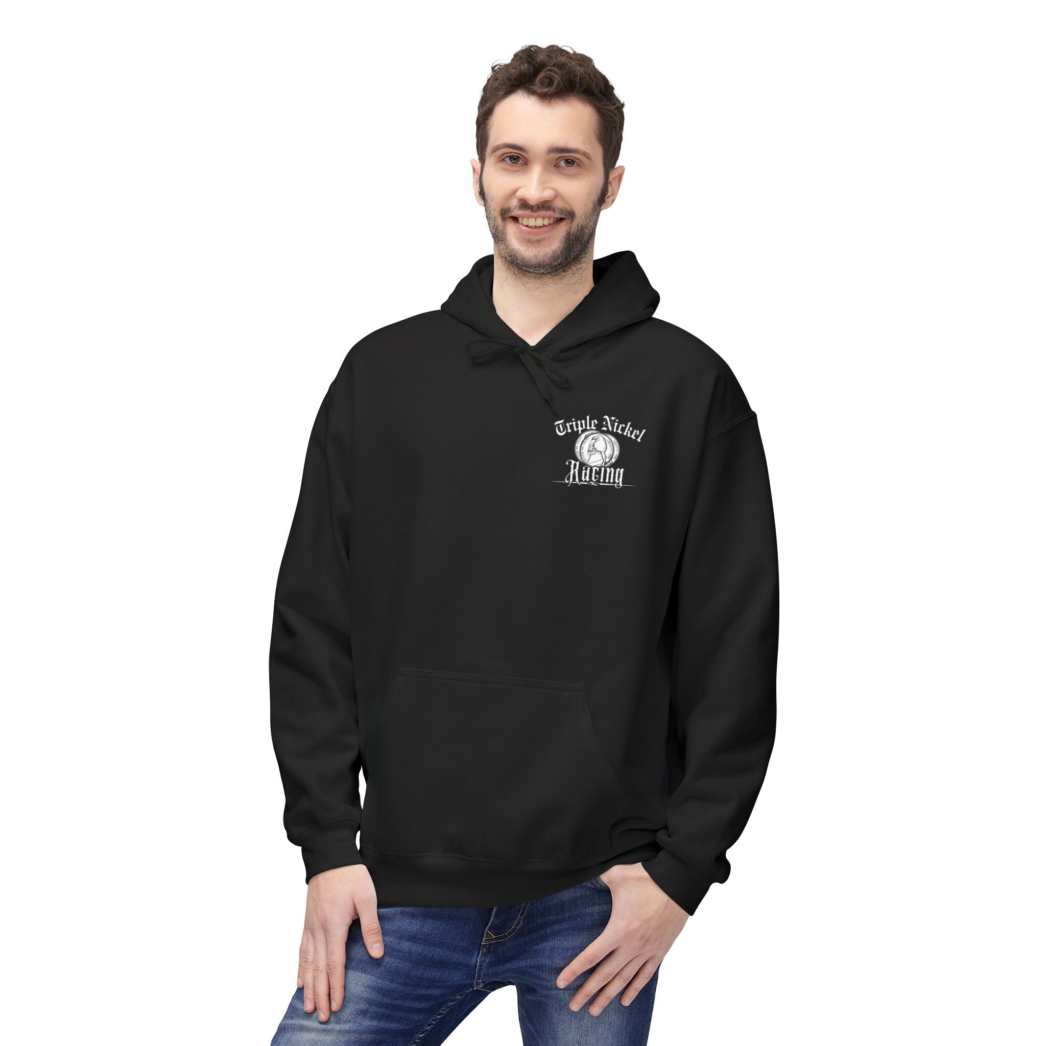 Throttle Down - Unisex Midweight Fleece Hoodie for Cozy Comfort, Great for Casual Days, Holiday Gifting, Athleisure Wear, Relaxation, Unique Design