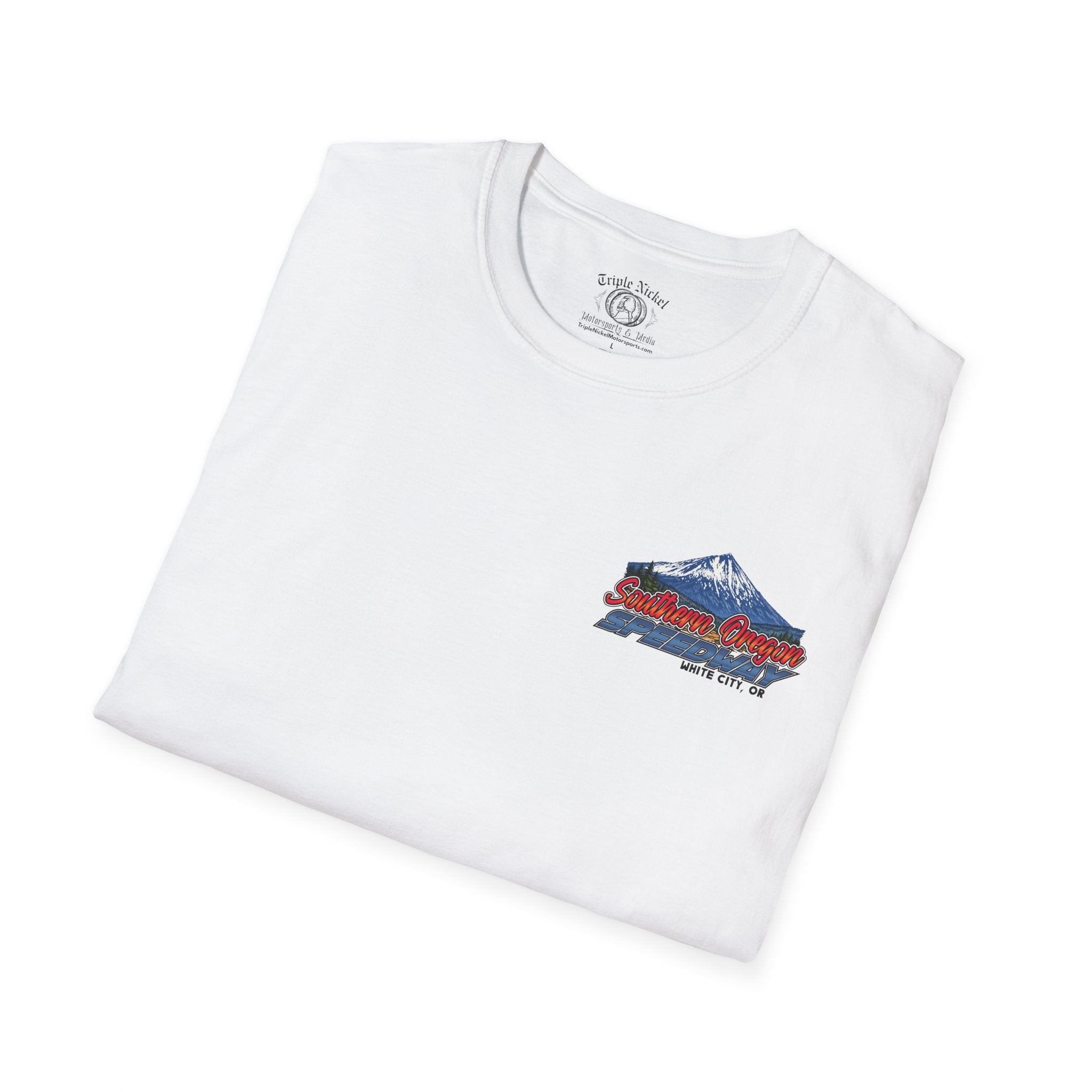 Southern Oregon Speedway T-Shirt — Mount McLaughlin Racing Graphic