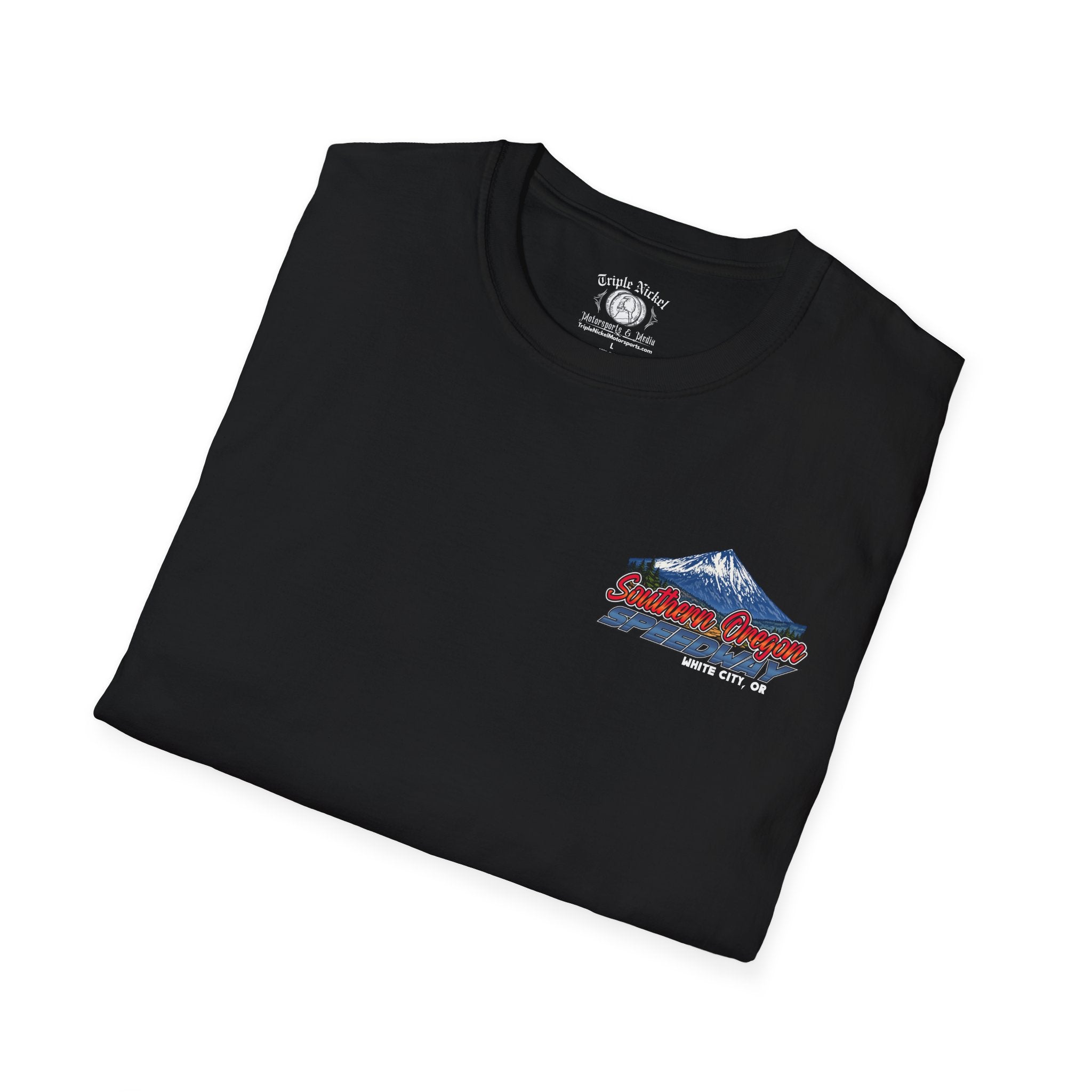 Southern Oregon Speedway T-Shirt — Mount McLaughlin Racing Graphic