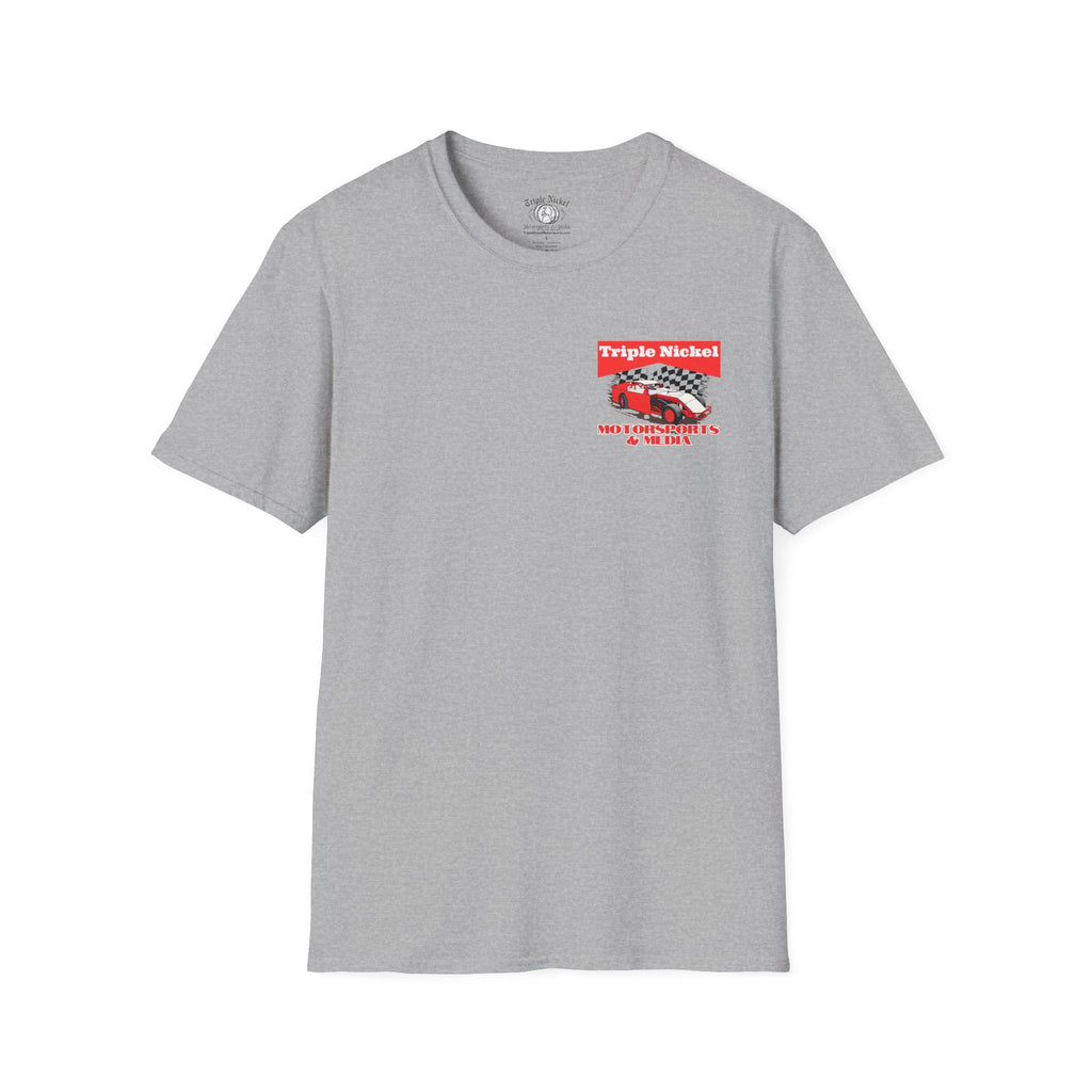Cowboy up-Hammer down-Vintage Dirt Track Racing-Triple Nickel T Shirt
